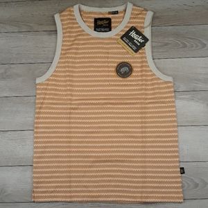 HOWLER BROS ACL Festival Yellow Rose Collection Cotton S Mens Tank Top Shirt NEW